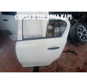 Opel Corsa D Sol Arka Kapı