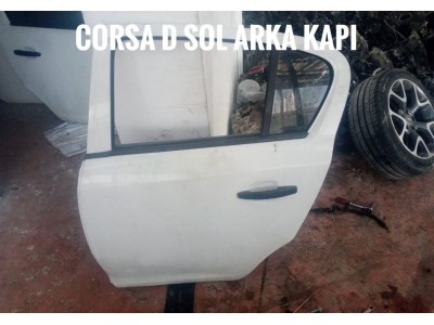 Opel Corsa D Sol Arka Kapı