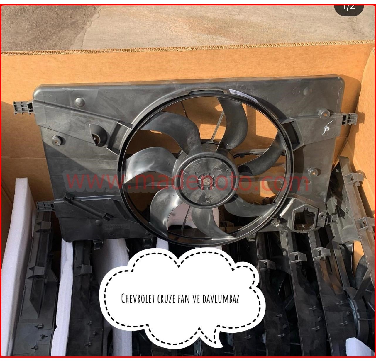 Chevrolet Cruze Fan Davlumbaz