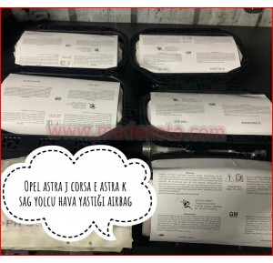 Opel Corsa E Yolcu Hava Yastığı Airbag