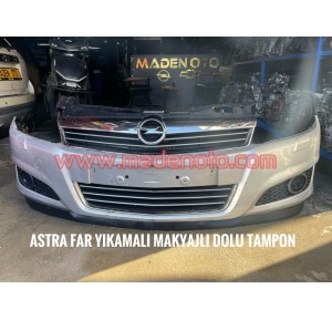 Opel Astra H Far Yıkamalı Makyajlı Ön Tampon
