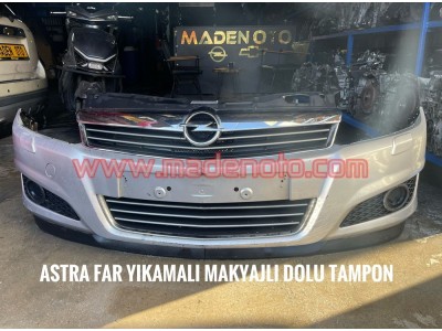 Opel Astra H Far Yıkamalı Makyajlı Ön Tampon